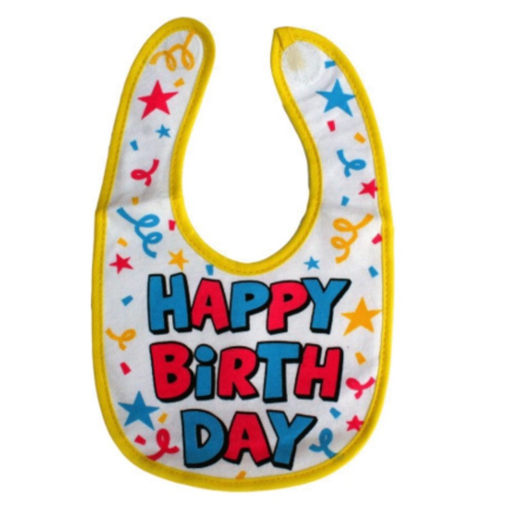 Happy Birthday!  Baby Bib